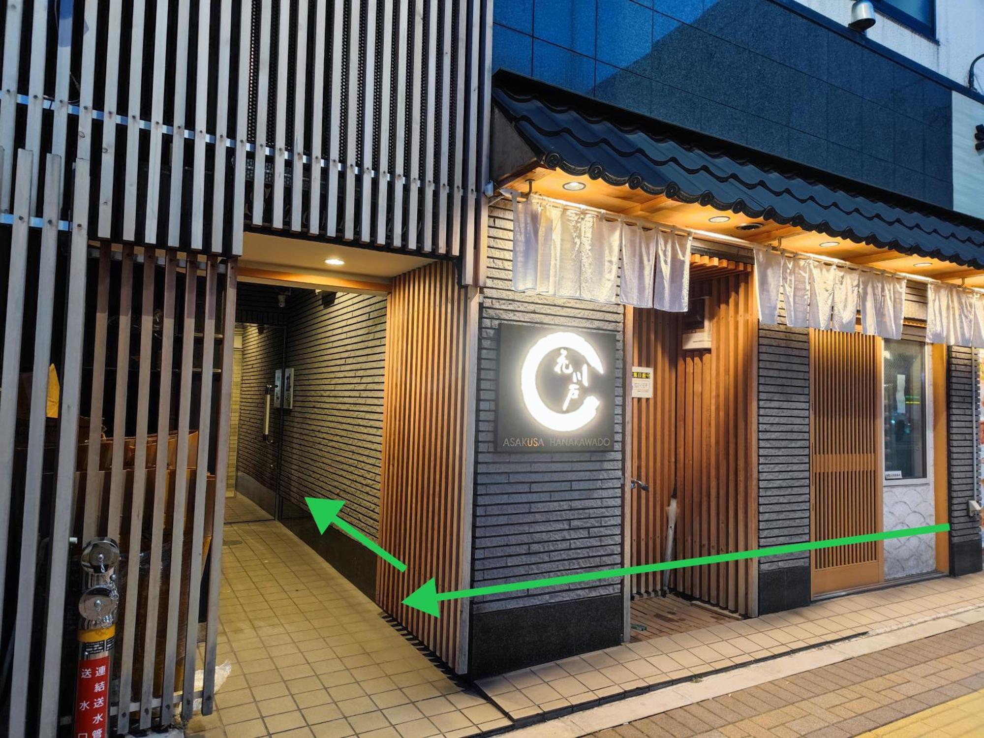 Asakusaーhanakawado Präfektur Tokio